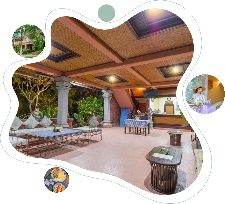 Relaxing atmosphere at Garden View Ubud